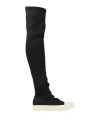 Rick Owens Drkshdw Drkshdw By Rick Owens Woman Boot Black Size 8 Textile Fibers In Black