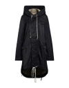 Rick Owens Drkshdw Drkshdw By Rick Owens Woman Coat Black Size M Polyamide In Black