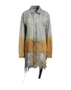Rick Owens Drkshdw Drkshdw By Rick Owens Woman Denim Outerwear Blue Size S Cotton In Blue
