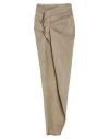 Rick Owens Drkshdw Drkshdw By Rick Owens Woman Denim Skirt Grey Size Xs Cotton, Elastomultiester, Rubber In Grey