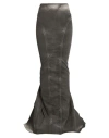 Rick Owens Drkshdw Drkshdw By Rick Owens Woman Denim Skirt Lead Size M Cotton, Polyester, Rubber