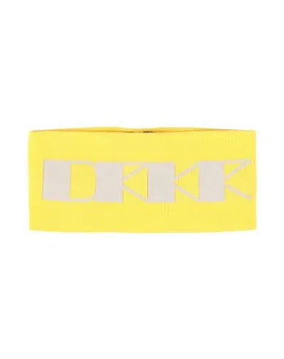 Rick Owens Drkshdw Drkshdw By Rick Owens Woman Hair Accessory Yellow Size - Cotton