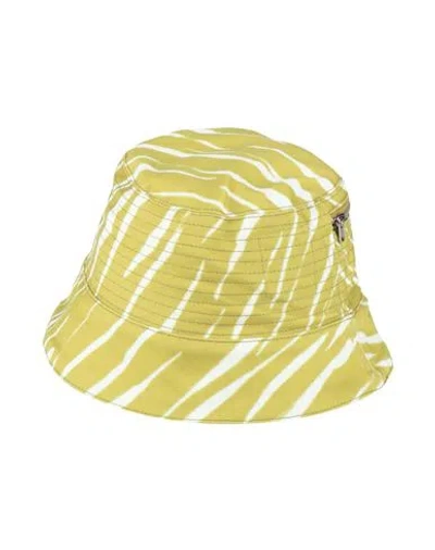 Rick Owens Drkshdw Drkshdw By Rick Owens Woman Hat Lime Green Size L Cotton