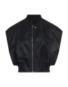 Rick Owens Drkshdw Drkshdw By Rick Owens Woman Jacket Black Size S Nylon, Cotton