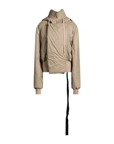Rick Owens Drkshdw Drkshdw By Rick Owens Woman Jacket Taupe Size S Polyamide, Cotton, Elastane In Neutral