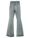 Rick Owens Drkshdw Drkshdw By Rick Owens Woman Jeans Blue Size 26 Cotton, Elastomultiester, Rubber In Blue