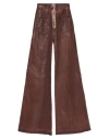 Rick Owens Drkshdw Drkshdw By Rick Owens Woman Jeans Brown Size S Cotton, Polyester, Elastane