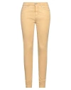 Rick Owens Drkshdw Drkshdw By Rick Owens Woman Jeans Marigold Size 26 Cotton, Elastomultiester, Rubber In Yellow