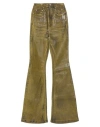 Rick Owens Drkshdw Drkshdw By Rick Owens Woman Jeans Military Green Size 25 Cotton, Polyester, Elastane In Green