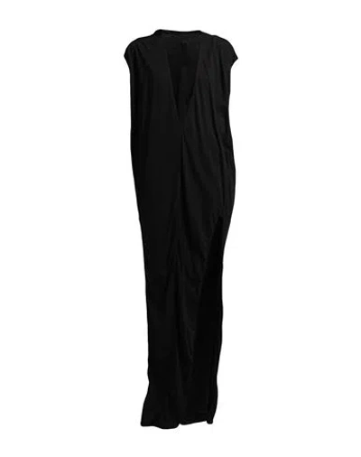 Rick Owens Drkshdw Drkshdw By Rick Owens Woman Maxi Dress Black Size M Cotton In Black