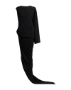 Rick Owens Drkshdw Drkshdw By Rick Owens Woman Maxi Dress Black Size Onesize Cotton In Black