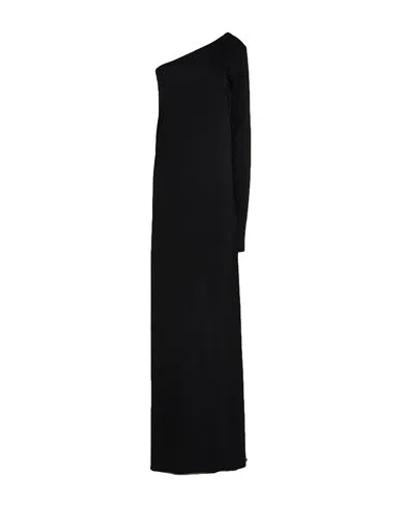 Rick Owens Drkshdw Drkshdw By Rick Owens Woman Maxi Dress Black Size Xs Cotton
