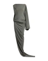 Rick Owens Drkshdw Drkshdw By Rick Owens Woman Maxi Dress Grey Size Onesize Cotton