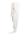 Rick Owens Drkshdw Drkshdw By Rick Owens Woman Maxi Dress White Size Onesize Cotton