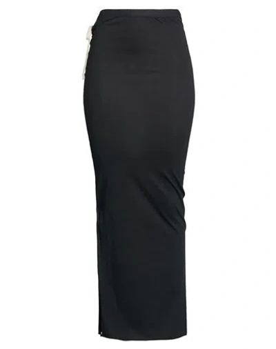 Rick Owens Drkshdw Drkshdw By Rick Owens Woman Maxi Skirt Black Size Xs Cotton