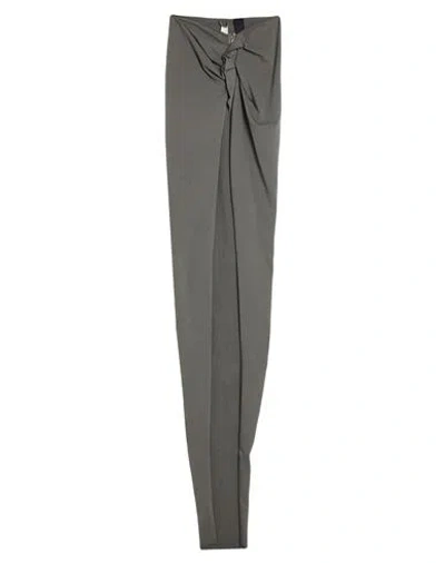 Rick Owens Drkshdw Drkshdw By Rick Owens Woman Maxi Skirt Military Green Size S Cotton In Green