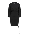 Rick Owens Drkshdw Drkshdw By Rick Owens Woman Short Dress Black Size S Cotton