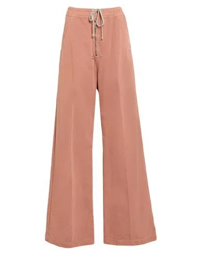 Rick Owens Drkshdw Drkshdw By Rick Owens Woman Pants Antique Rose Size S Cotton In Pink