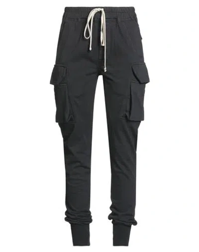 Rick Owens Drkshdw Drkshdw By Rick Owens Woman Pants Black Size M Cotton, Elastane