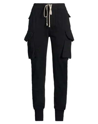 Rick Owens Drkshdw Drkshdw By Rick Owens Woman Pants Black Size S Cotton, Elastane