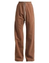 Rick Owens Drkshdw Drkshdw By Rick Owens Woman Pants Brown Size L Cotton, Elastane