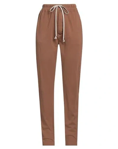 Rick Owens Drkshdw Drkshdw By Rick Owens Woman Pants Brown Size S Cotton