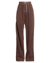 Rick Owens Drkshdw Drkshdw By Rick Owens Woman Pants Brown Size S Cotton, Elastane In Brown