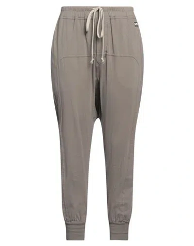 Rick Owens Drkshdw Drkshdw By Rick Owens Woman Pants Lead Size M Cotton In Grey