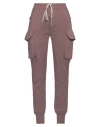 Rick Owens Drkshdw Drkshdw By Rick Owens Woman Pants Mauve Size M Cotton, Elastane In Purple