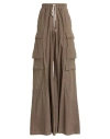 Rick Owens Drkshdw Drkshdw By Rick Owens Woman Pants Taupe Size S Cotton In Brown