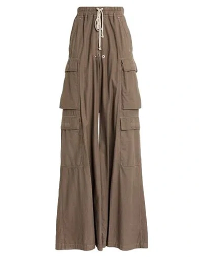 Rick Owens Drkshdw Drkshdw By Rick Owens Woman Pants Taupe Size S Cotton In Brown