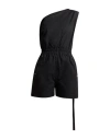 Rick Owens Drkshdw Drkshdw By Rick Owens Woman Playsuit Black Size M Cotton In Multi
