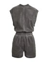 Rick Owens Drkshdw Drkshdw By Rick Owens Woman Playsuit Lead Size S Cotton