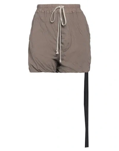 Rick Owens Drkshdw Drkshdw By Rick Owens Woman Shorts & Bermuda Shorts Khaki Size S Cotton In Beige