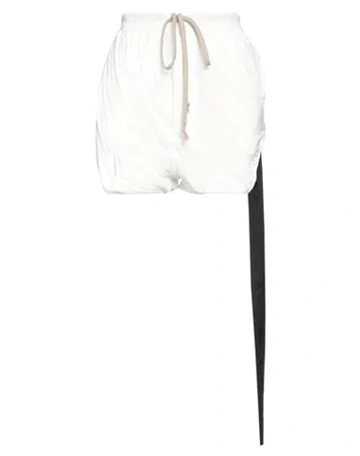 Rick Owens Drkshdw Drkshdw By Rick Owens Woman Shorts & Bermuda Shorts White Size S Cotton
