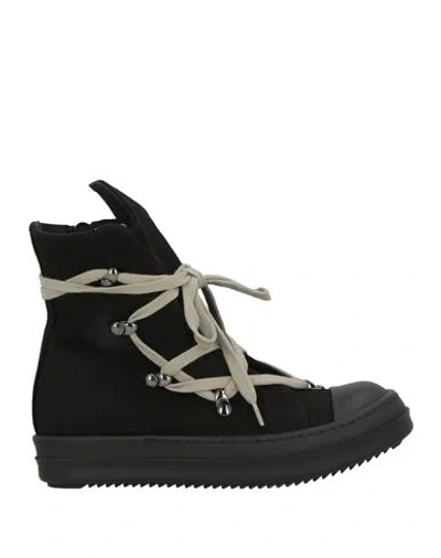 Rick Owens Drkshdw Drkshdw By Rick Owens Woman Sneakers Black Size 5 Textile Fibers, Synthetic Material