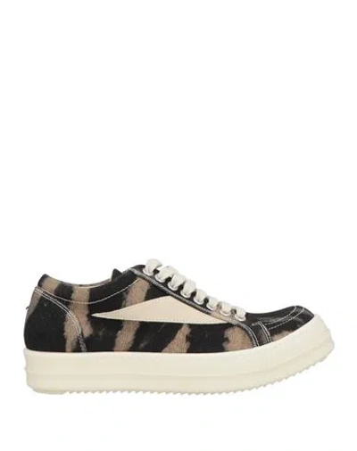 Rick Owens Drkshdw Drkshdw By Rick Owens Woman Sneakers Black Size 8 Textile Fibers