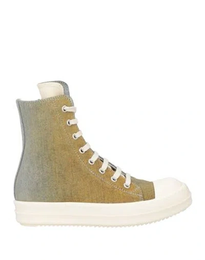Rick Owens Drkshdw Drkshdw By Rick Owens Woman Sneakers Marigold Size 5 Textile Fibers In Yellow