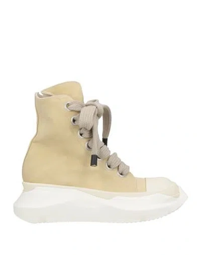 Rick Owens Drkshdw Drkshdw By Rick Owens Woman Sneakers Sand Size 11 Textile Fibers In Multi