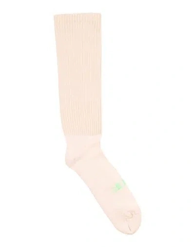 Rick Owens Drkshdw Drkshdw By Rick Owens Woman Socks & Hosiery Blush Size 7-9 Cotton, Polyamide, Elastane In Pink