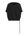 Rick Owens Drkshdw Drkshdw By Rick Owens Woman Sweatshirt Black Size L Cotton