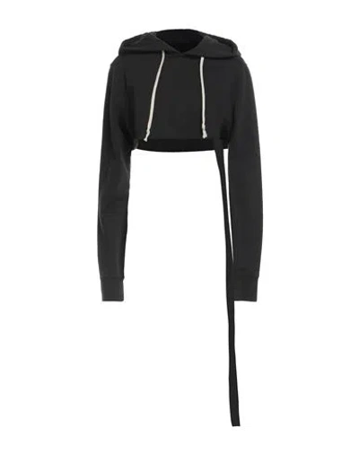 Rick Owens Drkshdw Drkshdw By Rick Owens Woman Sweatshirt Black Size M Cotton