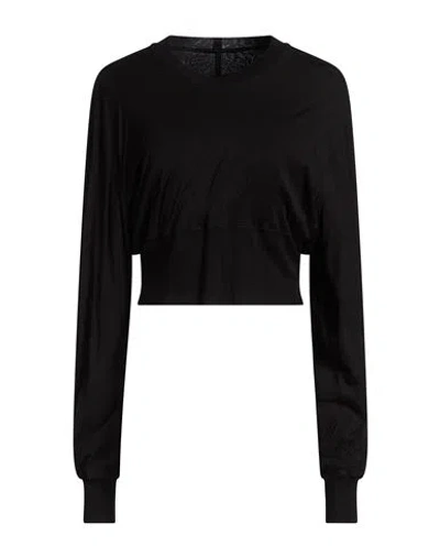 Rick Owens Drkshdw Drkshdw By Rick Owens Woman Sweatshirt Black Size S Cotton