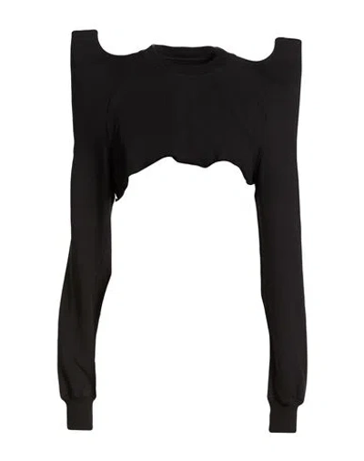 Rick Owens Drkshdw Drkshdw By Rick Owens Woman Sweatshirt Black Size S Cotton