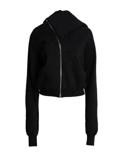 Rick Owens Drkshdw Drkshdw By Rick Owens Woman Sweatshirt Black Size S Cotton In Blue