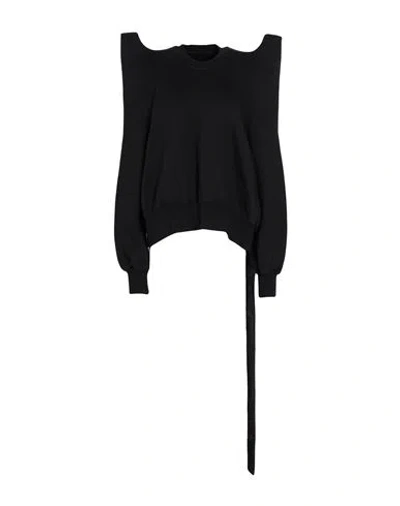 Rick Owens Drkshdw Drkshdw By Rick Owens Woman Sweatshirt Black Size Xs Cotton