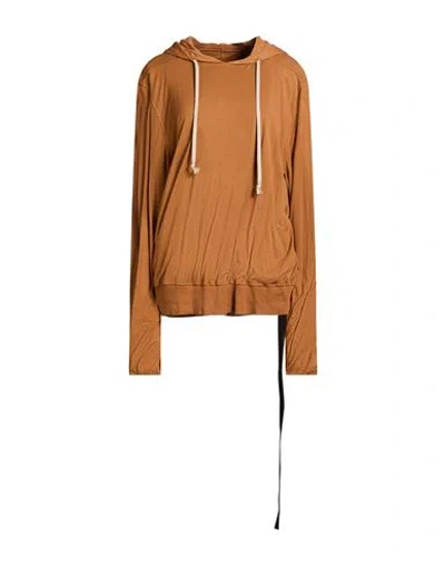 Rick Owens Drkshdw Drkshdw By Rick Owens Woman Sweatshirt Camel Size S Cotton In Neutral