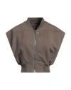 Rick Owens Drkshdw Drkshdw By Rick Owens Woman Sweatshirt Lead Size S Cotton In Grey