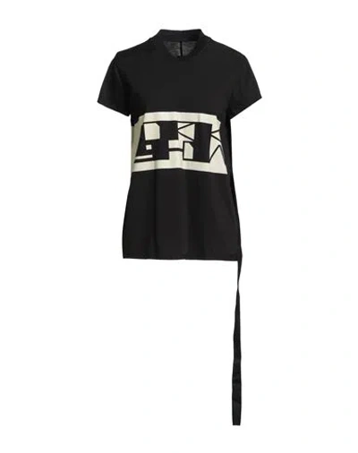 Rick Owens Drkshdw Drkshdw By Rick Owens Woman T-shirt Black Size L Cotton