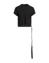 Rick Owens Drkshdw Drkshdw By Rick Owens Woman T-shirt Black Size S Cotton